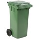Conteneur à déchets 140 litres vert