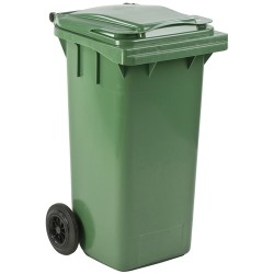 Conteneur à déchets 360 litres vert
