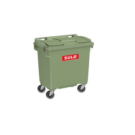 Conteneur à déchets 770 litres vert